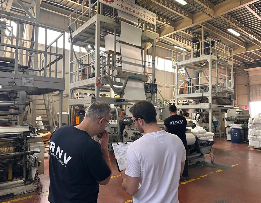 RNV Plastik ekstrüzyon üretim hattı