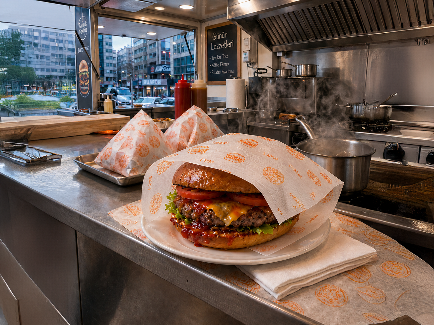 Burger Poşeti